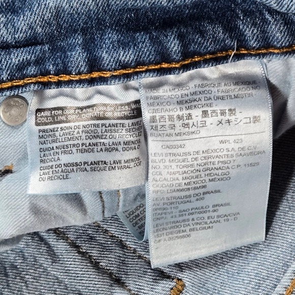 Levi's 517 Bootcut Jeans Mens Denim Blue Classic Fit - Picture 4 of 6